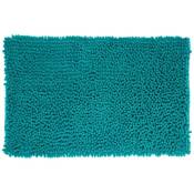 5five - tapis maxi chenille turquoise 50x80