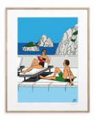 Affiche Floc'h - Capri / 40 x 50 cm - Image Republic