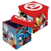 Arditex - Tabouret de rangement cube- Avengers