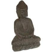 Atmosphera - Statuette Bouddha marron H28cm créateur
