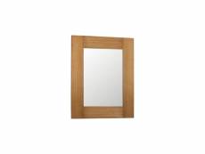 Miroir bois marron 80x4x100cm - décoration d'autrefois