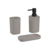 MSV - Ensemble 3 accessoires de salle de bain lona