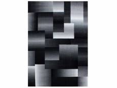 Old - tapis à carreaux vintage - noir et blanc 120 x 170 cm MIAMI1201706560BLACK