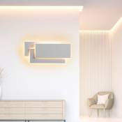 Wottes - Applique Murale LED Moderne Intérieur Chambre Salon Éclairage Décoratif Lampe Murale 24W Blanc Chaud