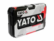 Yato kit de clés à cliquet 12 pièces yt-38671 408090