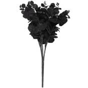 20 TêTes Artificielles Eucalyptus Noir Faux Fleur