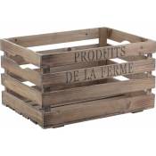 Aubry Gaspard - Caisse en bois Produits de la ferme