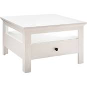 Ebuy24 - Universal Table basse 70 x 70 cm, blanc.