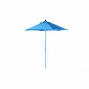 ESSENCIEL GREEN Parasol Rond 2,4m Bleu Inclinable