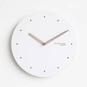 Everyday home Nordique moderne minimaliste blanc horloge