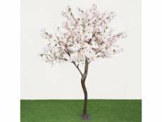 Grand arbre artificiel cerisier rose 270cm