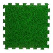 JJA - Tapis de sol modulable 8 dalles herbe - Vert