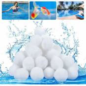 Qiyao - Charge filtrante de piscine Balle Filtrante