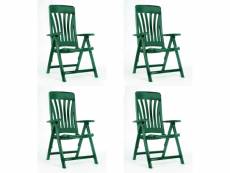 Set 4 fauteuil blanes - resol - vert - polypropylène