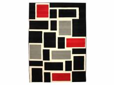 Tetrix - tapis à motifs style tétris multicolore 135x190