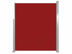 Vidaxl auvent latéral rétractable 160 x 500 cm rouge 45463