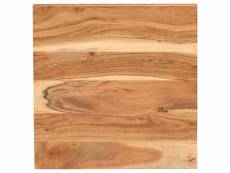 Vidaxl table de bar carrée 50x50x110 cm bois d'acacia