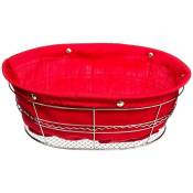 5five - panier rouge multi-usages - grand