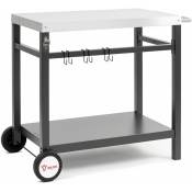 Bbq-toro - Chariot pour barbecue 85 x 50 x 81 cm Table