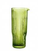 Carafe Riffle / 1 Litre - Verre - & klevering vert en verre