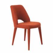 Chaise rembourrée Holy / Tissu - Pols Potten rouge en tissu