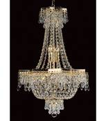 Chandelier Star Or 5 ampoules 67cm