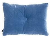 Coussin Dot - Velours / 60 x 45 cm - Hay bleu en tissu