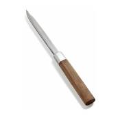 Couteau à steak en métal et en bois de cerisier naturel 12 cm Inku - Serax