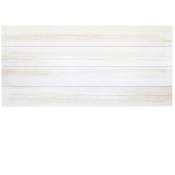 Decowood - Tête de lit en bois vieilli décapé 150x80cm - white
