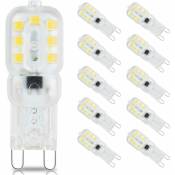 Heguyey - Ampoule Led G9, 3W G9 Led Lampes(Équivalent
