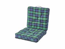 Homescapes coussin lombaire - tartan écossais vert CU1128