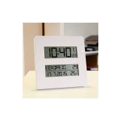 Horloge radio-pilotée avec température - 19,8 cm