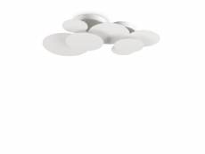 Ideal lux cloud plafonnier décoratif circles blanc