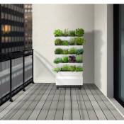 Jardin Potager d'Intérieur Vertical Jardibric Cultivez Votre Potager Intérieur avec Élégance et Simplicité Home Garden avec Goutteur et Pompe