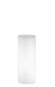 Lampadaire Fluo - Slide blanc en plastique