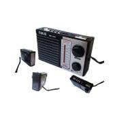 Mini Radio Portable Rechargeable Fm Mp3 Player Usb Microsd Cmik Mk918