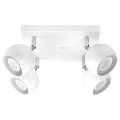 Plafonnier OCULARE 4 GU10 LED Lampe Murale Moderne LOFT Design Spot - Blanc