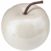 Pomme déco - céramique - D8 - 5 cm Atmosphera créateur d'intérieur - Perle