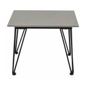 Table basse grise 55 x 55 cm Mundo - Bloomingville