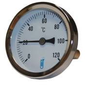 Thermomètre à cadran axial Distrilabo - Diamètre 40 mm - Distrilabo