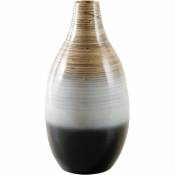 Vase bambou laqué