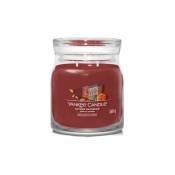 Yankee Candle - Bougie signature Rêverie d'automne modèle moyen - Rouge