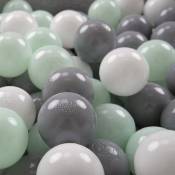 50/6Cm ∅ Balles Colorées Plastique Pour Piscine