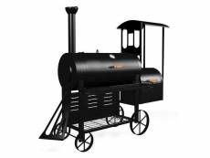 Barbecue à vapeur loco de luxe fumeur grill smoker s-2