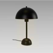 Barcelona Led - Lampe à poser design avec interrupteur et prise Seta - E27 - Noir - Noir