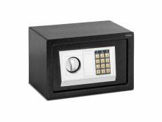 Coffre-fort électronique numérique combinaison programmable clés de secours piles incluses acier - 31 x 20 x 20 cm helloshop26 14_0001079