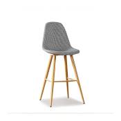 Designetsamaison - Chaise haute patchwork - Kliff Patchwork