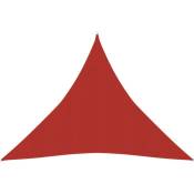 Inlife - Voile d'ombrage 160 g/m² Rouge 4x4x4 m pehd