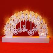 Monzana - Arc lumineux de Noël led décoration de