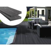 Pack 10 m² - Lames de terrasse composite co-extrudées